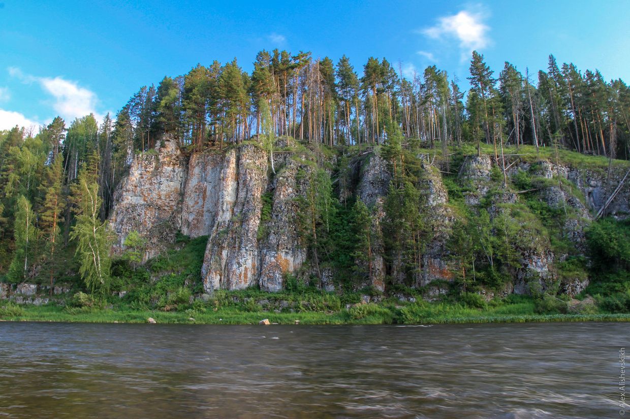 Река Чусовая, Урал