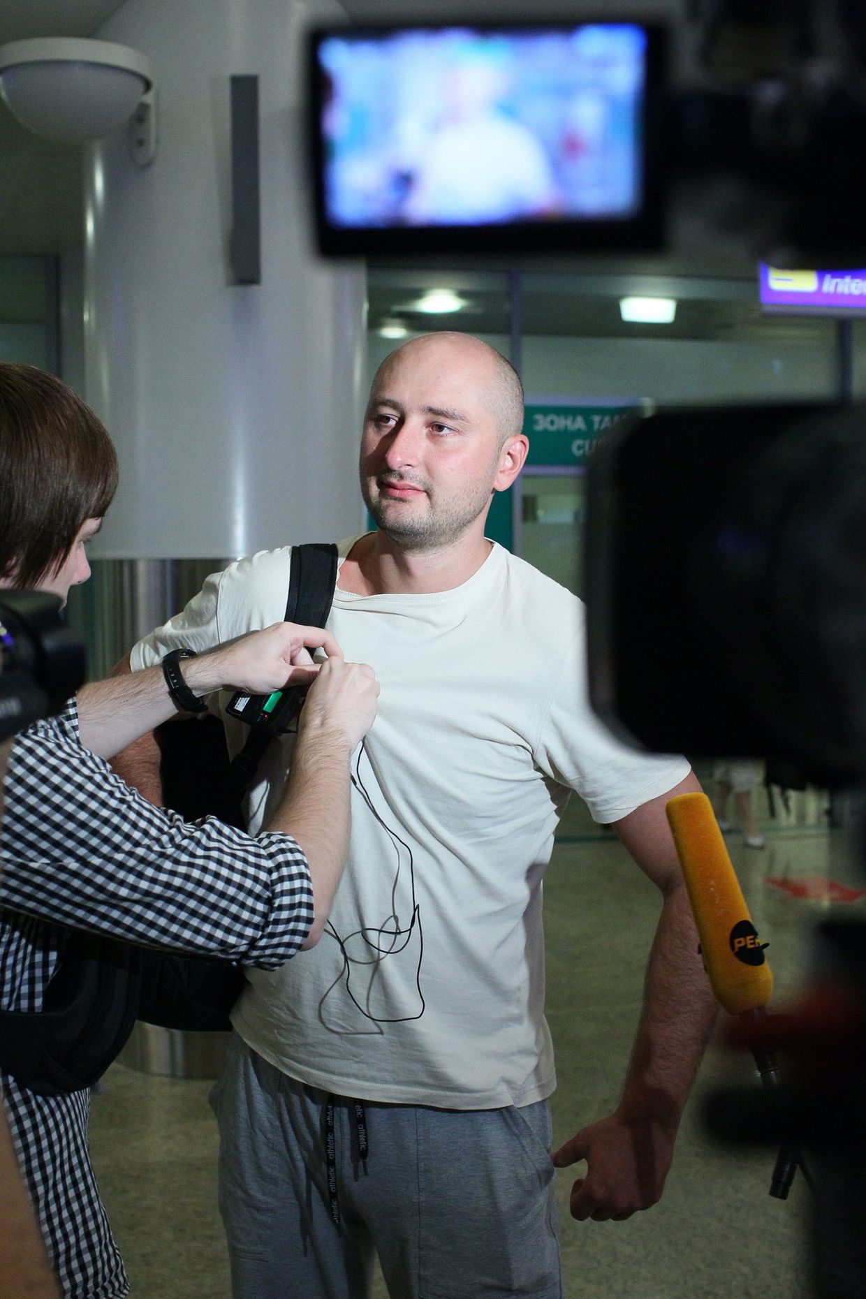Российский журналист Аркадий Бабченко