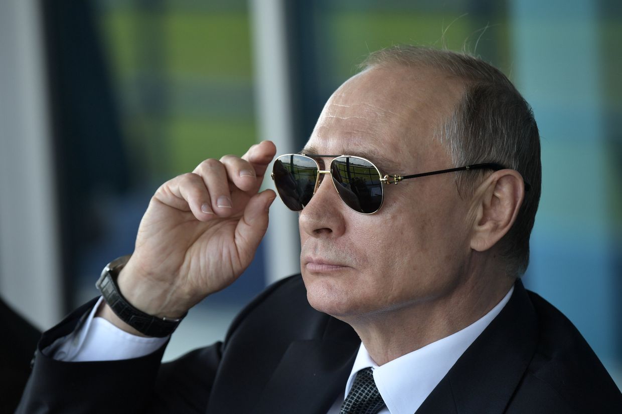 Владимир Путин на салоне МАКС-2017. 18 июля 2017