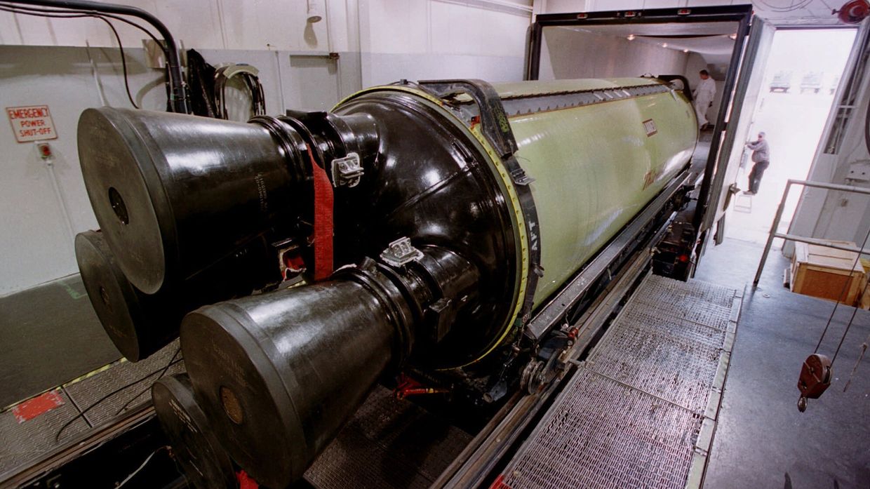 Двигатель межконтинентальной ракеты «Minuteman III» на базе ВВС США «Хилл»