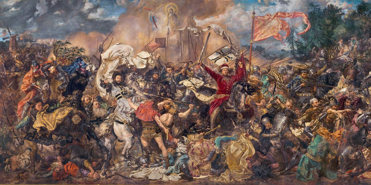 Ян Матейко. «Грюнвальдская битва», 1878