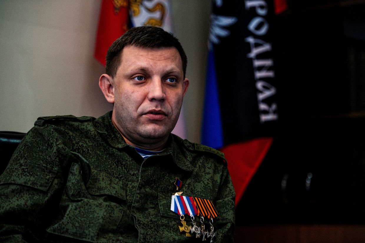 Глава ДНР Александр Захарченко