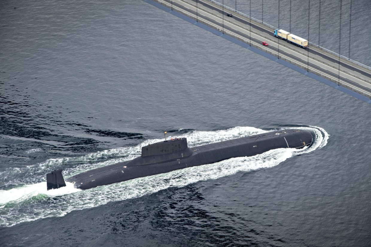 Российская атомная подводная лодка «Дмитрий Донской»