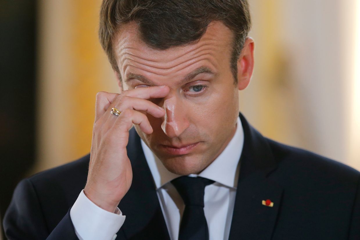 Президент Франции Эммануэль Макрон