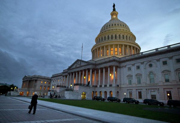 Здание Конгресса США в Вашингтоне
