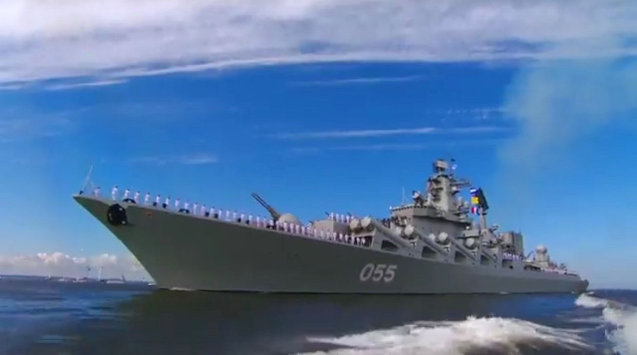 Россия показала военно-морскую мощь