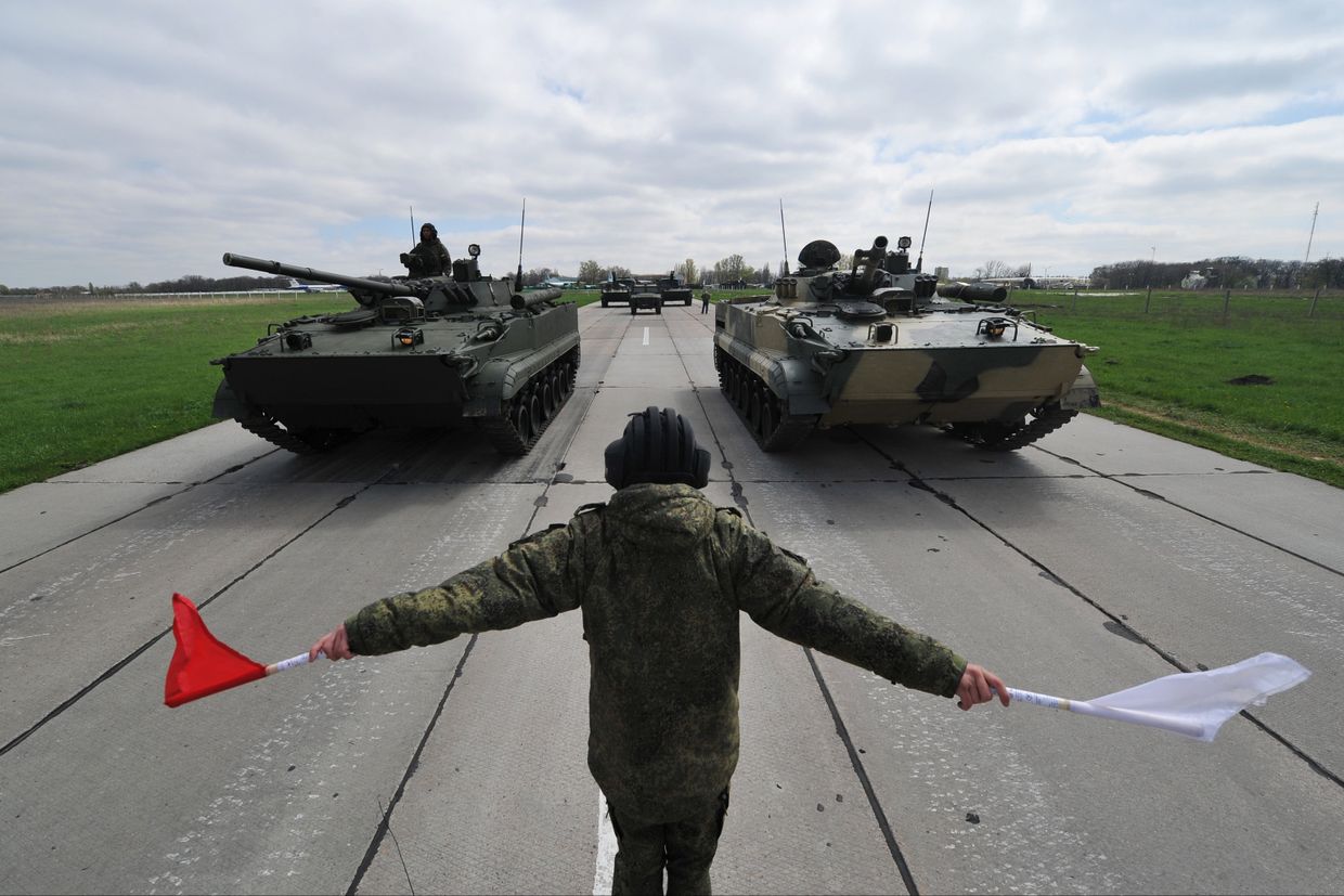 Тренировка парада Победы в Ростове-на-Дону