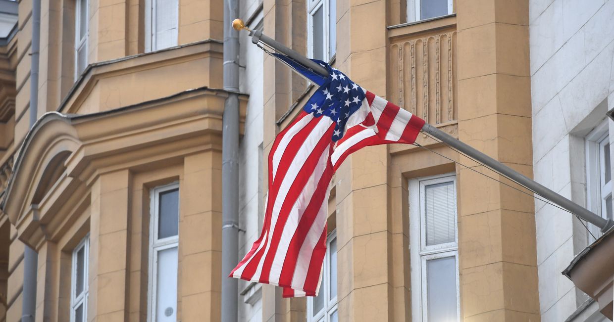 Здание посольства США в Москве Здание посольства США в Москве