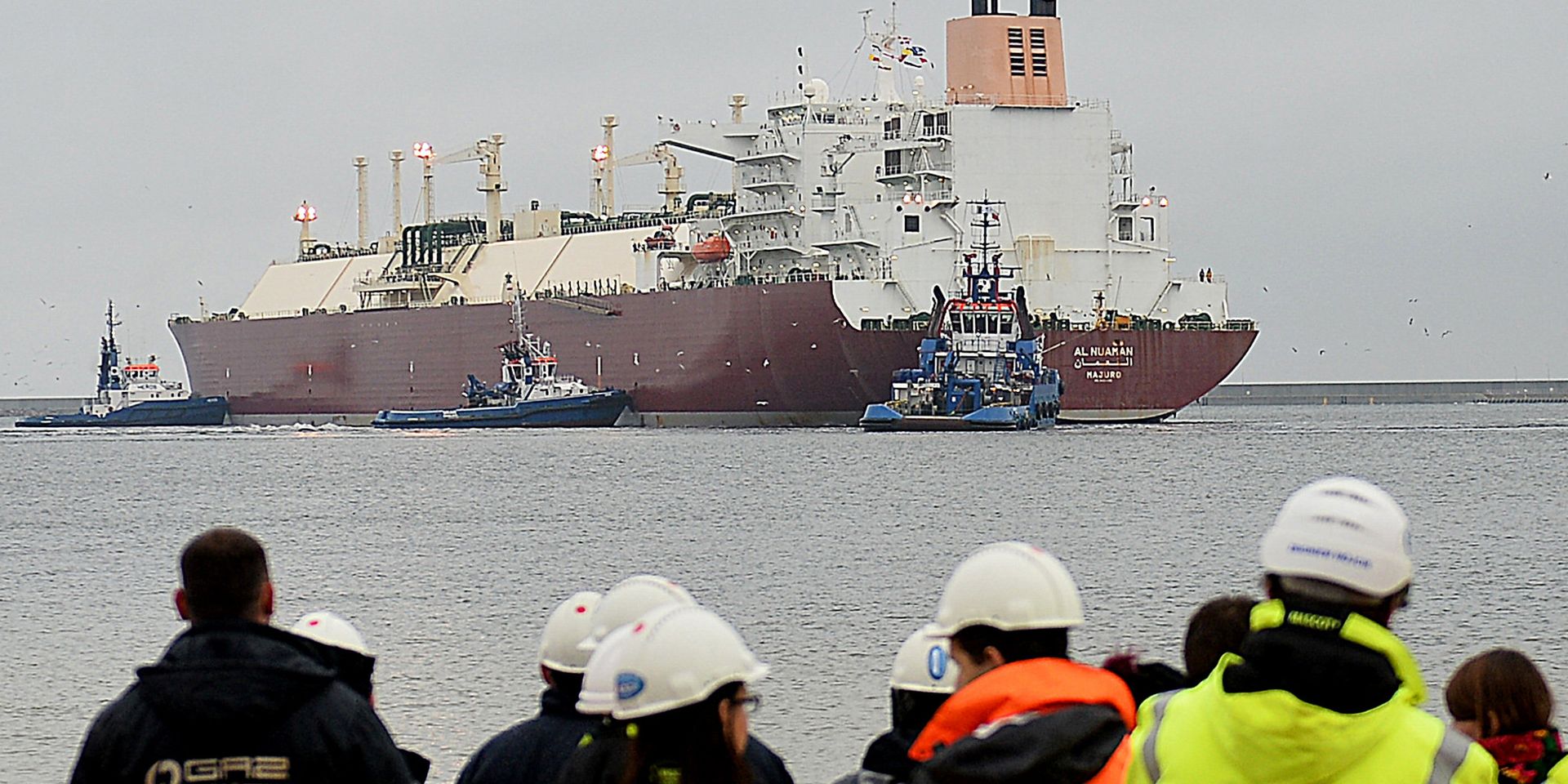 Танкер со сжиженным газом из Катара в порту Свиноуйсьце, Польша - ИноСМИ, 1920, 29.11.2023