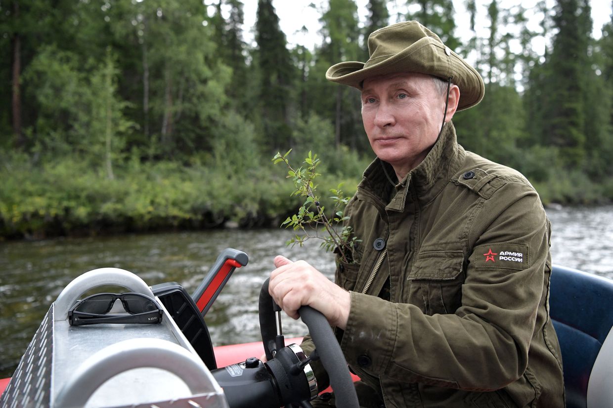 Президент РФ В. Путин провел отпуск в Республике Тыва