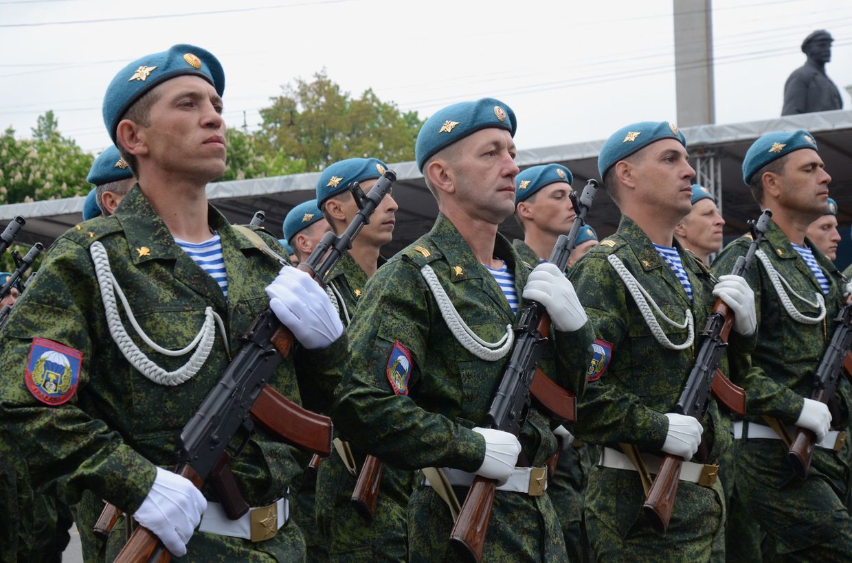 Праздничные мероприятия в честь Дня Победы в Донецке