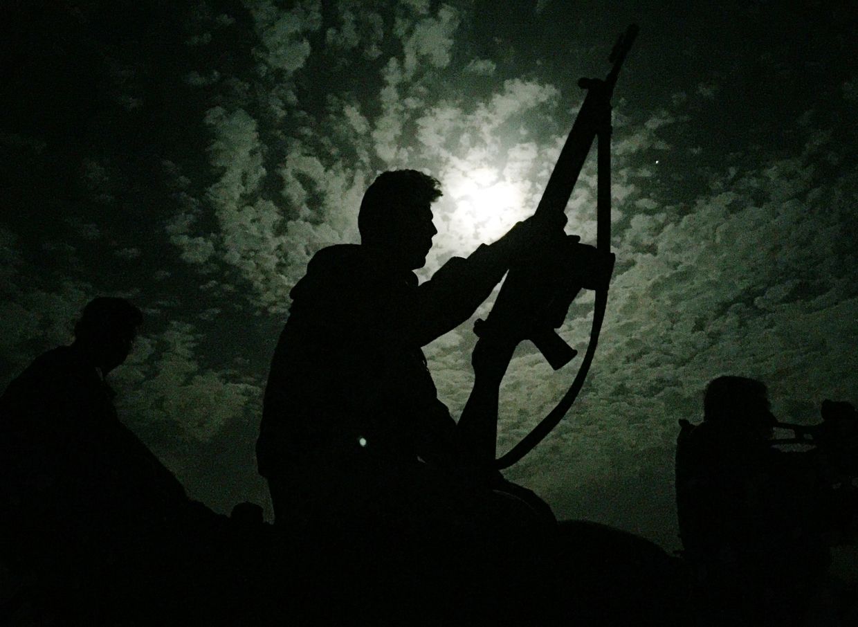 Боец курдской пешмерга