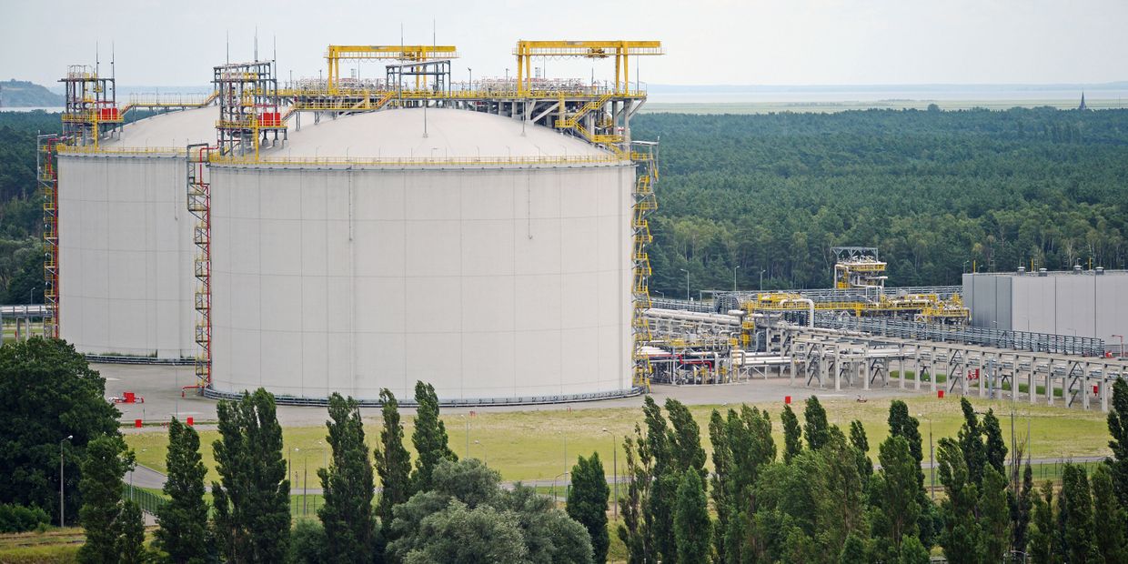 Газовый терминал в Польше Газовый терминал в Польше