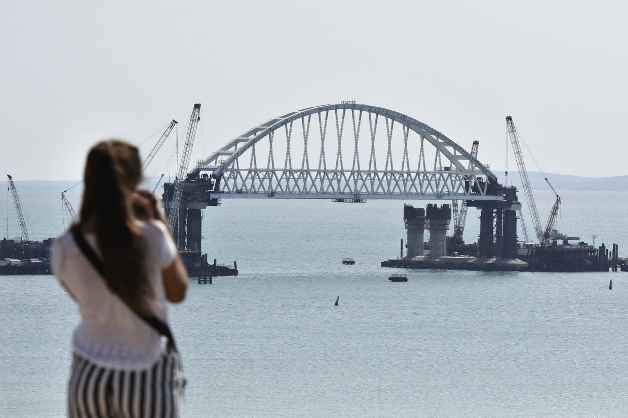 Строительство Крымского моста Строительство Крымского моста