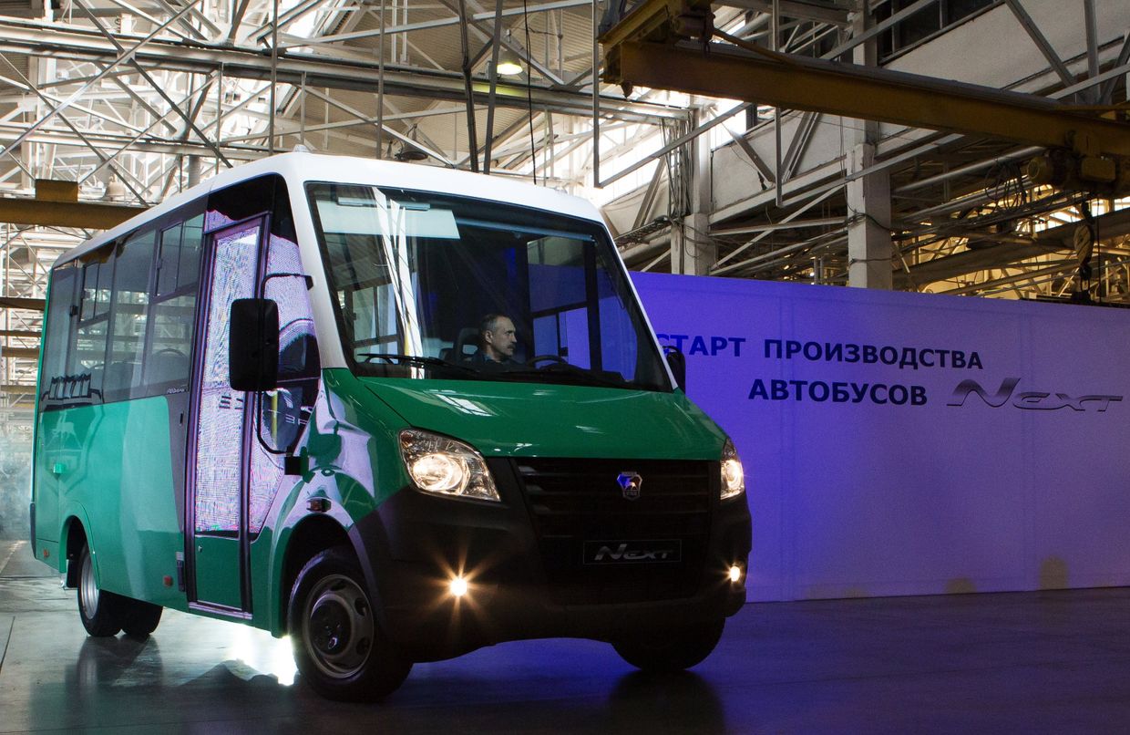 Запуск серийного производства автобусов Газель Next