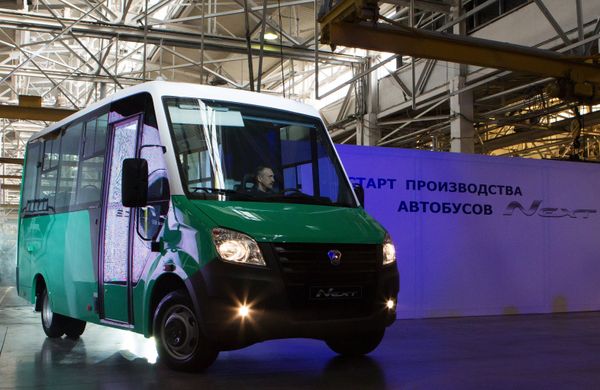 Запуск серийного производства автобусов Газель Next