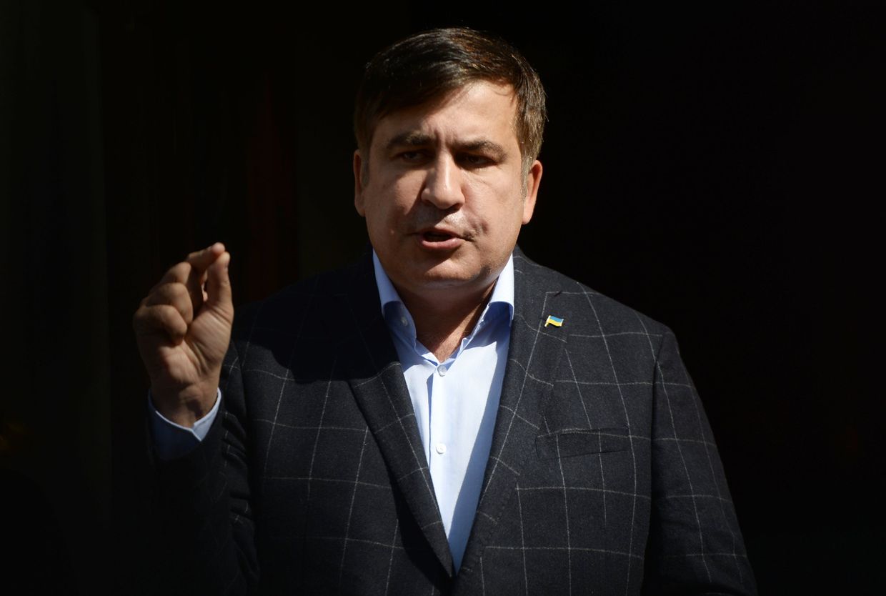 Пресс-конференция Михаила Саакашвили во Львове