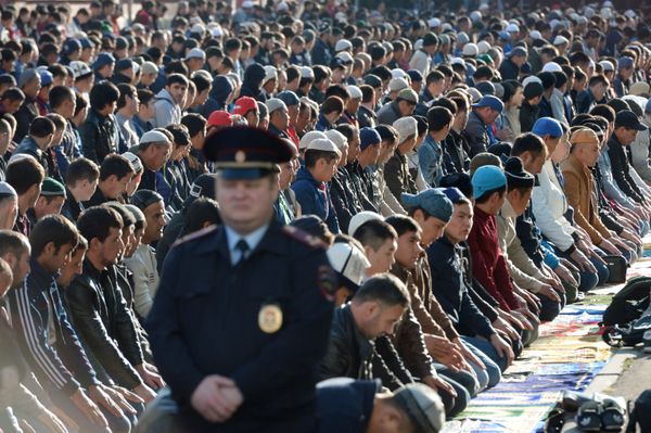 Празднование Курбан-Байрама в Москве Празднование Курбан-Байрама в Москве