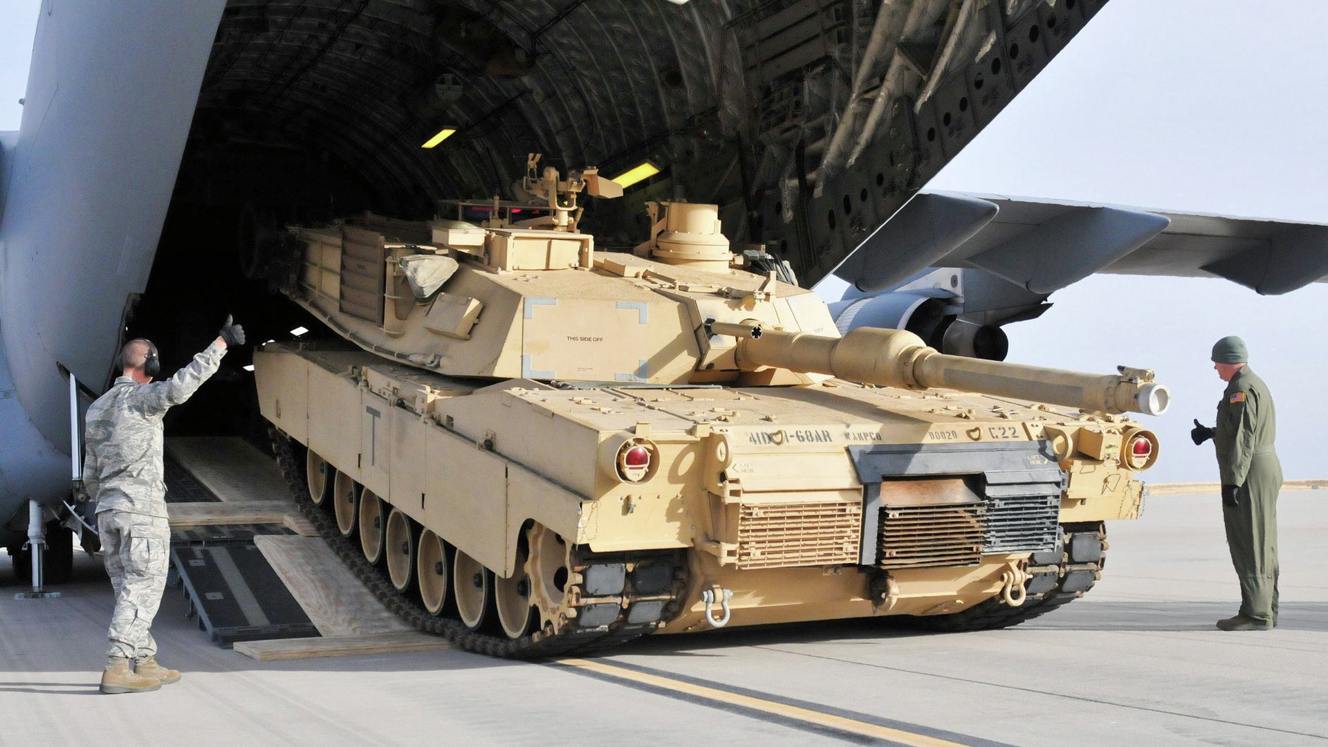 Американский танк M1A2 Abrams - ИноСМИ, 1920, 13.10.2022