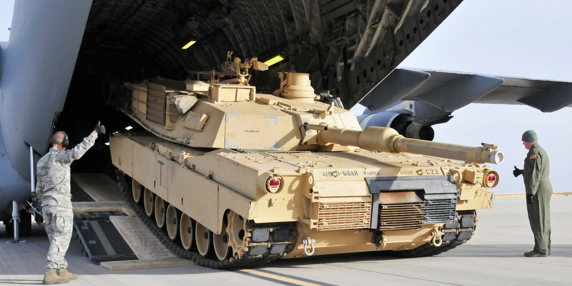Американский танк M1A2 Abrams - ИноСМИ, 1920, 13.10.2022
