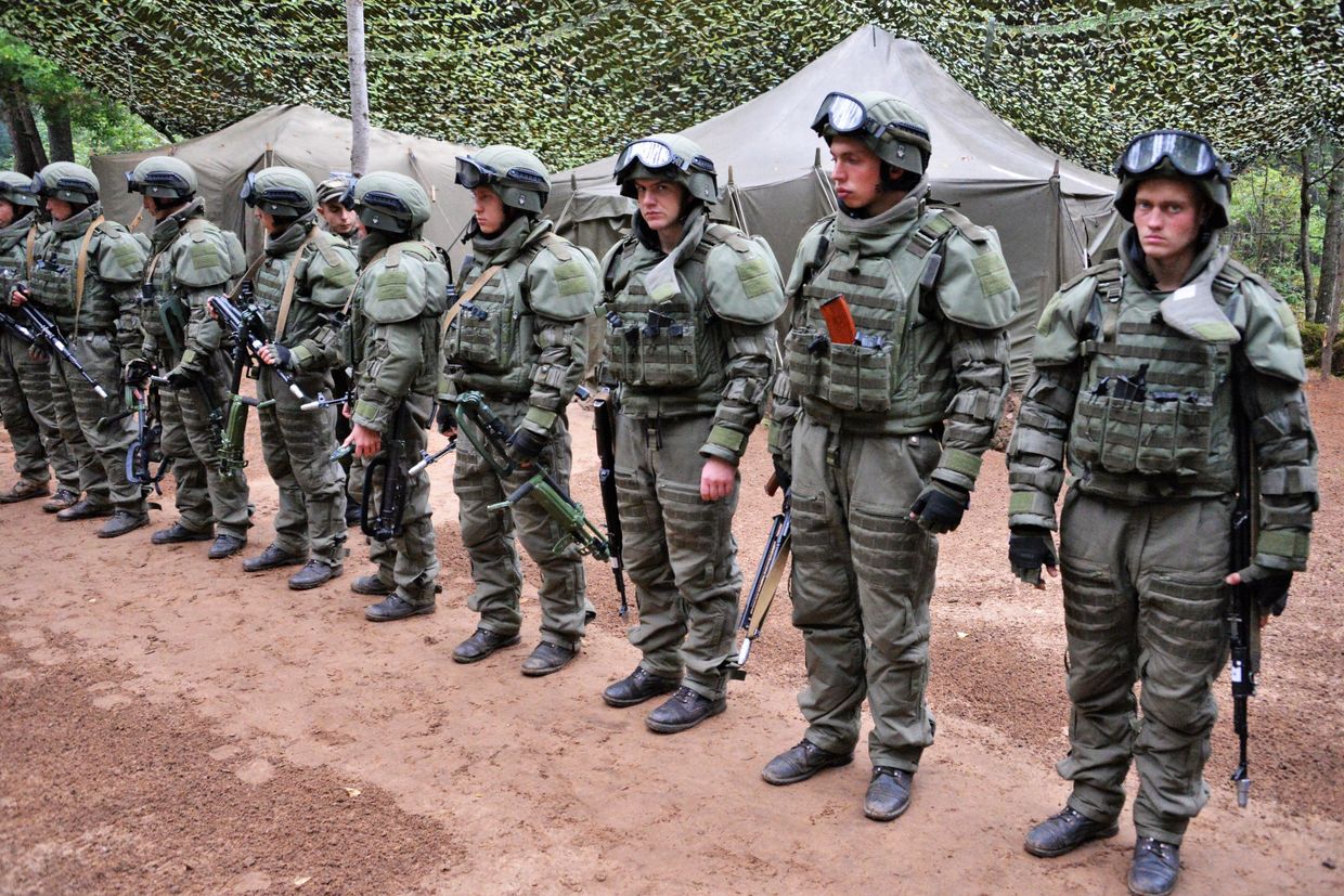 Военные учения в Ленинградской области