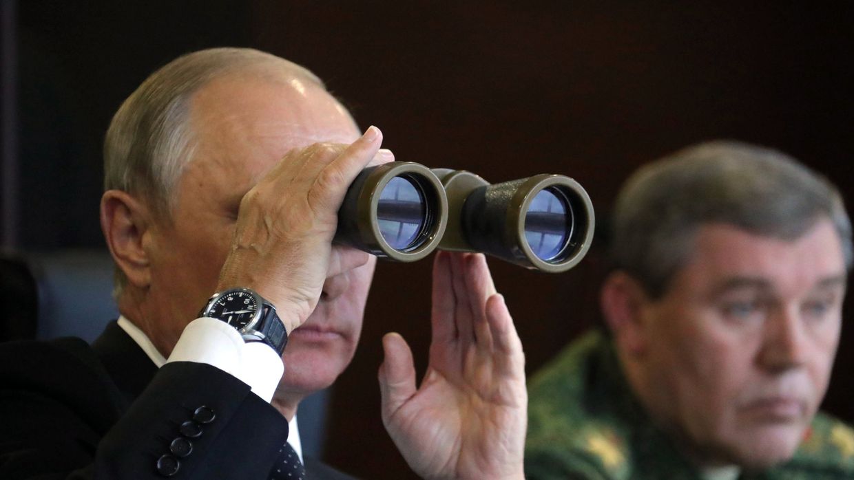 Рабочая поездка президента РФ В. Путина в Ленинградскую область