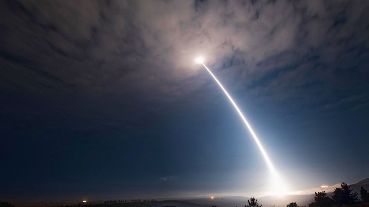 Испытания межконтинентальной баллистической ракеты Minuteman III