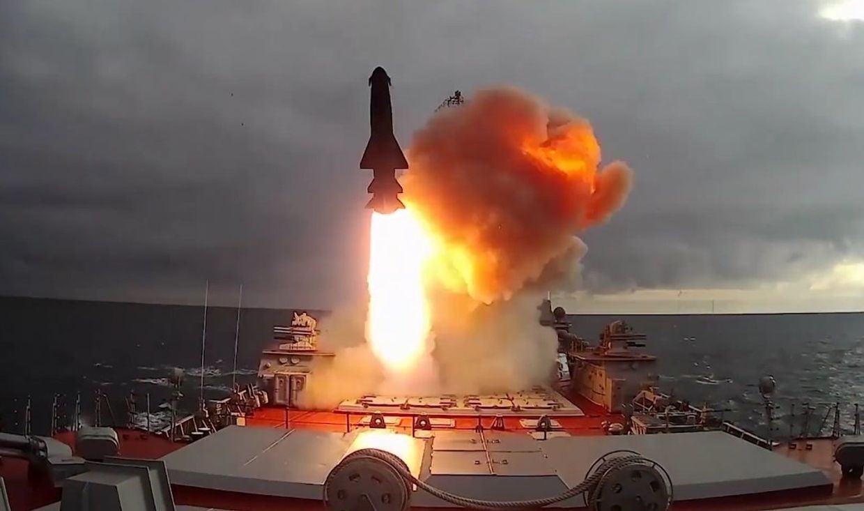 «Гранит» над Баренцевым морем
