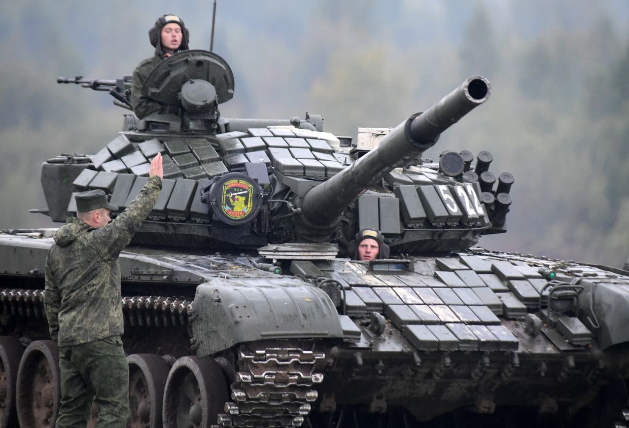 Российско-белорусские военные учения Запад-2017 в Белоруссии