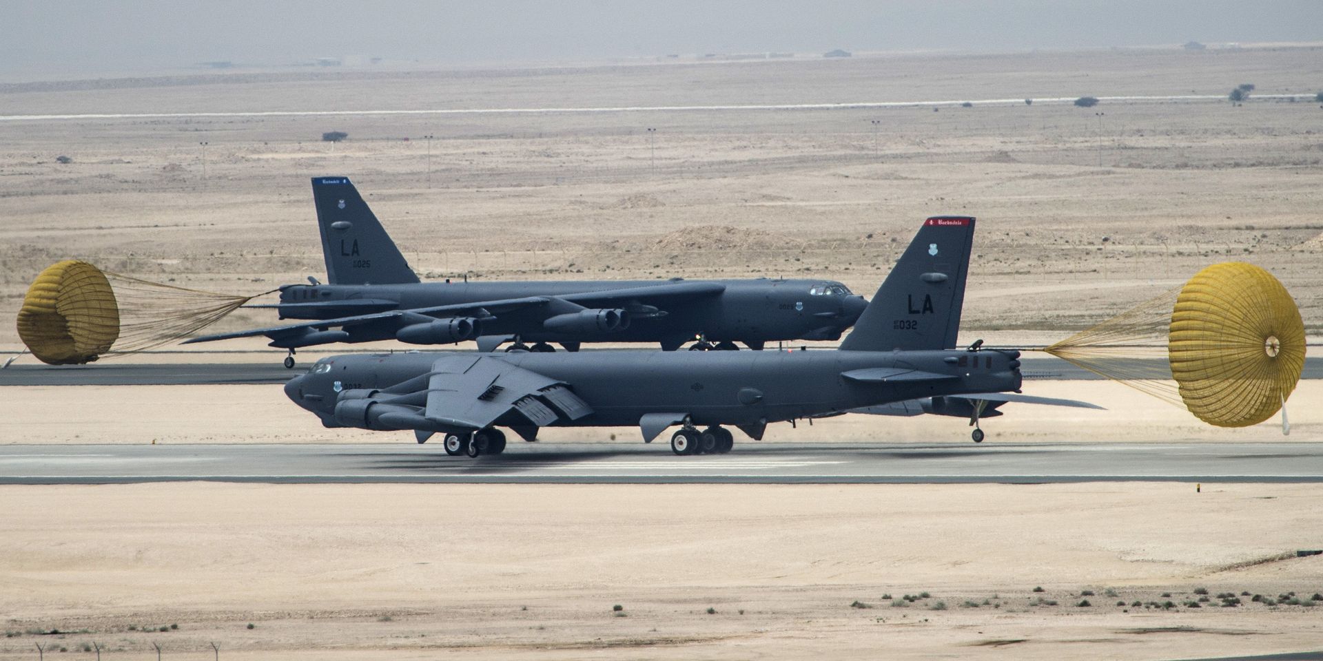 Американский стратегический бомбардировщик B-52 Стратофортресс на авиабазе Аль-Удейд в Катаре - ИноСМИ, 1920, 05.05.2026