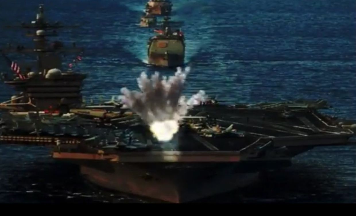 Как погибнет Carl Vinson
