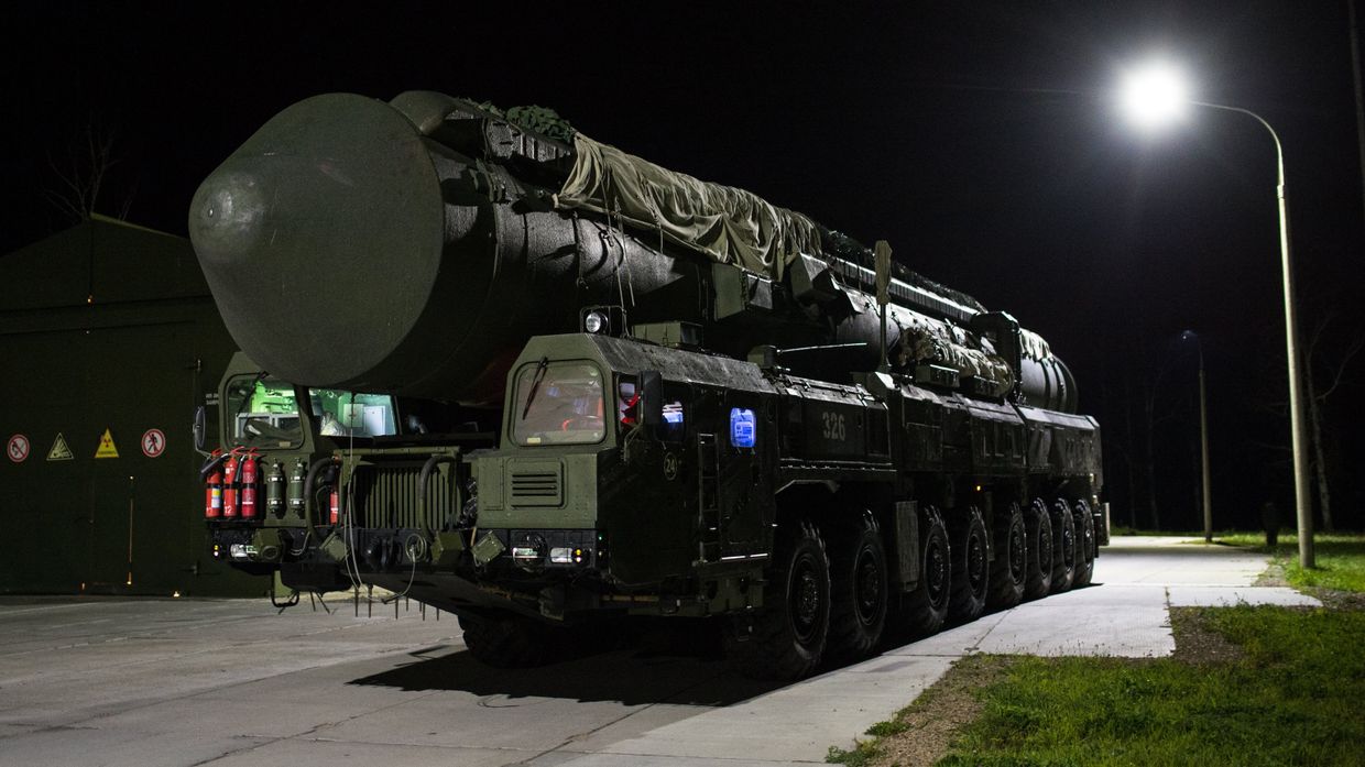 Учения с Новосибирской ракетной дивизией РВСН