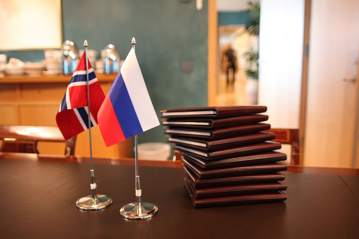 Подготовка к визиту президента РФ Дмитрия Медведева в Норвегию