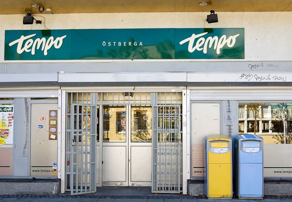 Магазин сети Tempo в районе Эстберга