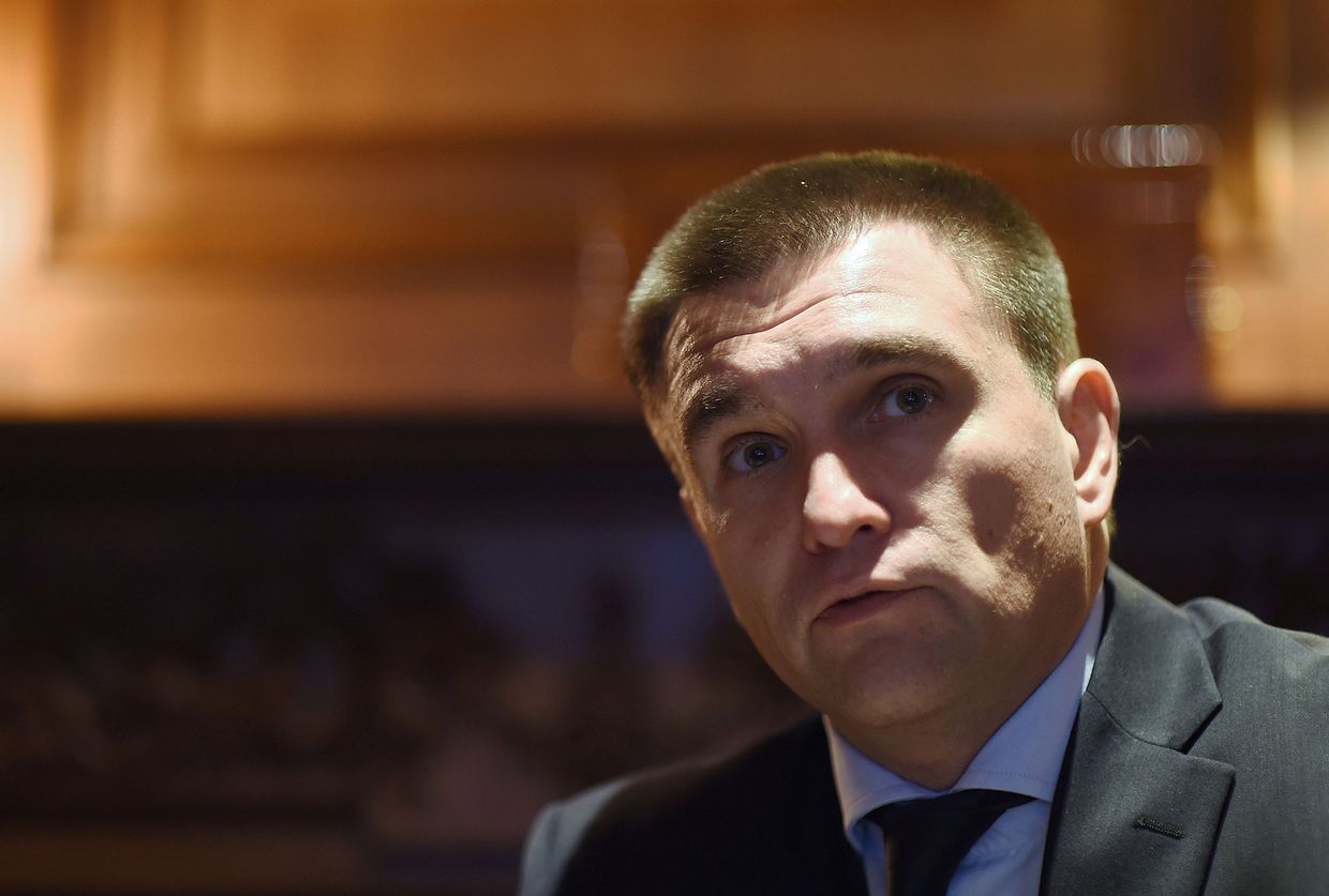 Министр иностранных дел Украины Павел Климкин