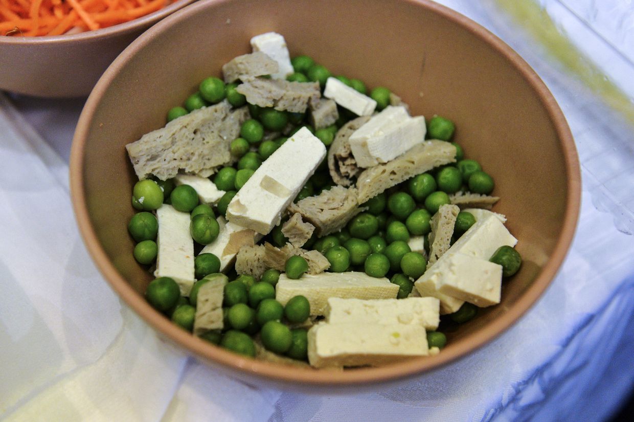 Блюдо сыроедческой кухни