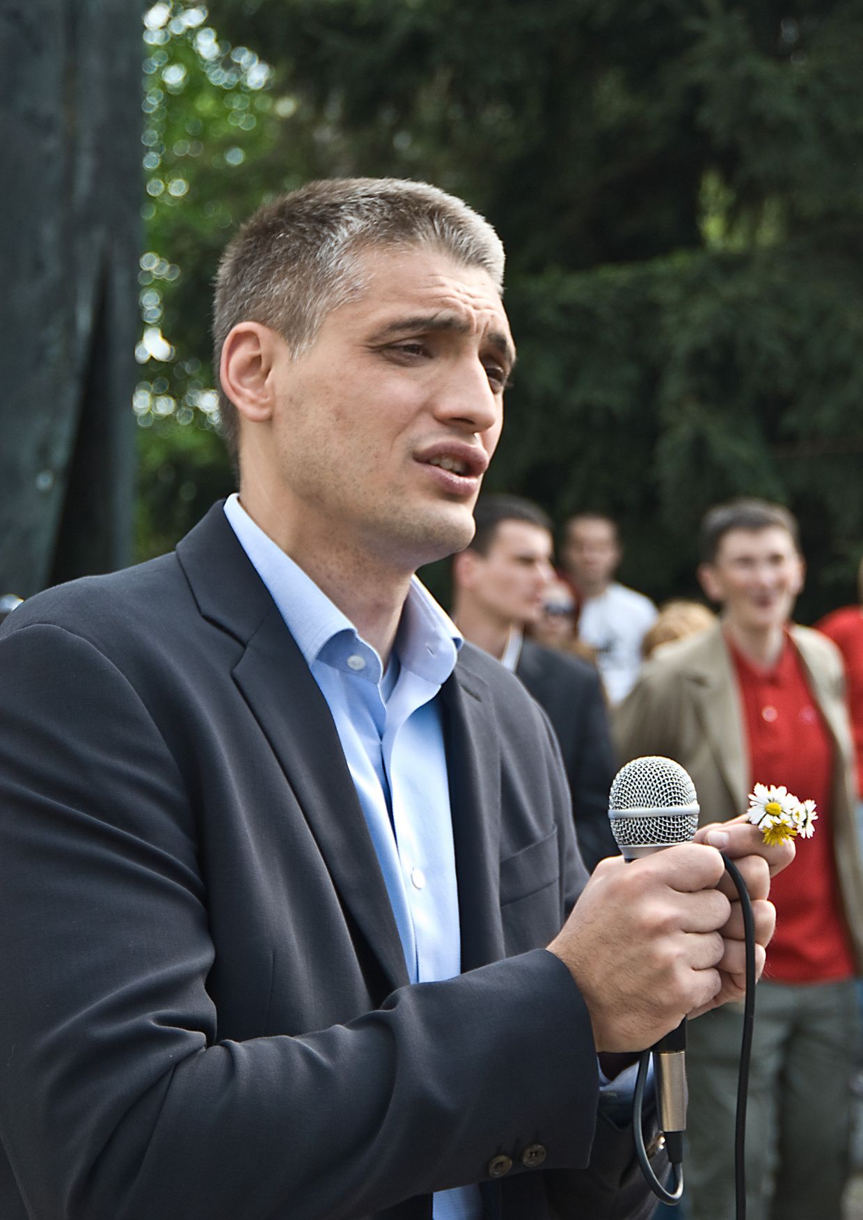 Сербский политик Чедомир Йованович