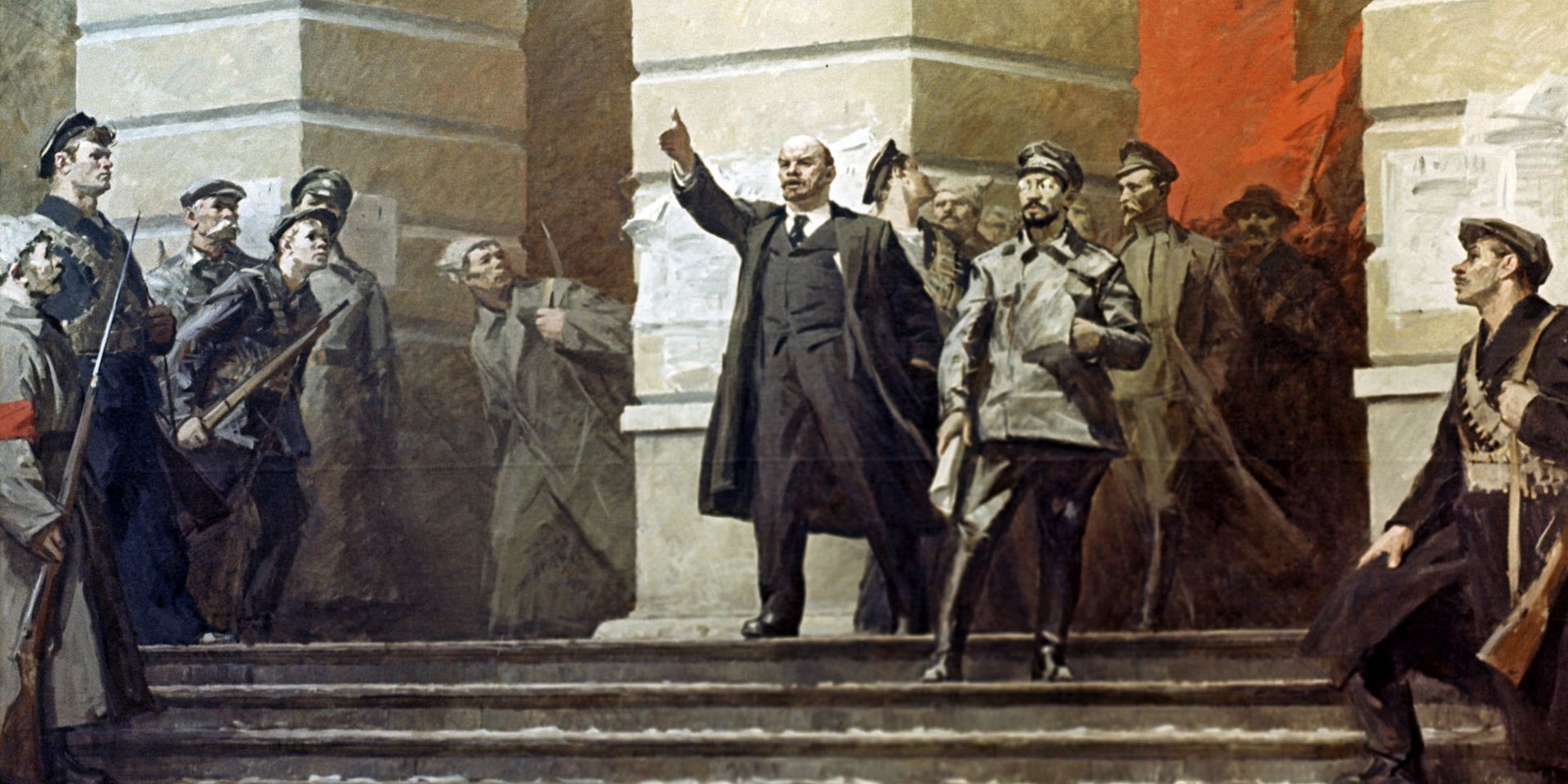 Репродукция картины Октябрь - ИноСМИ, 1920, 11.08.2026
