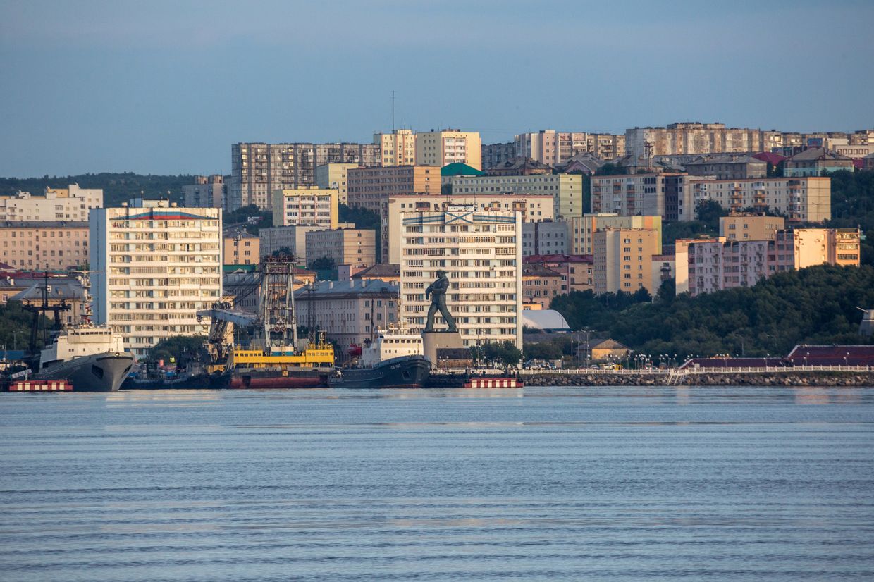 Виды Кольского залива Баренцева Моря Виды Кольского залива Баренцева Моря