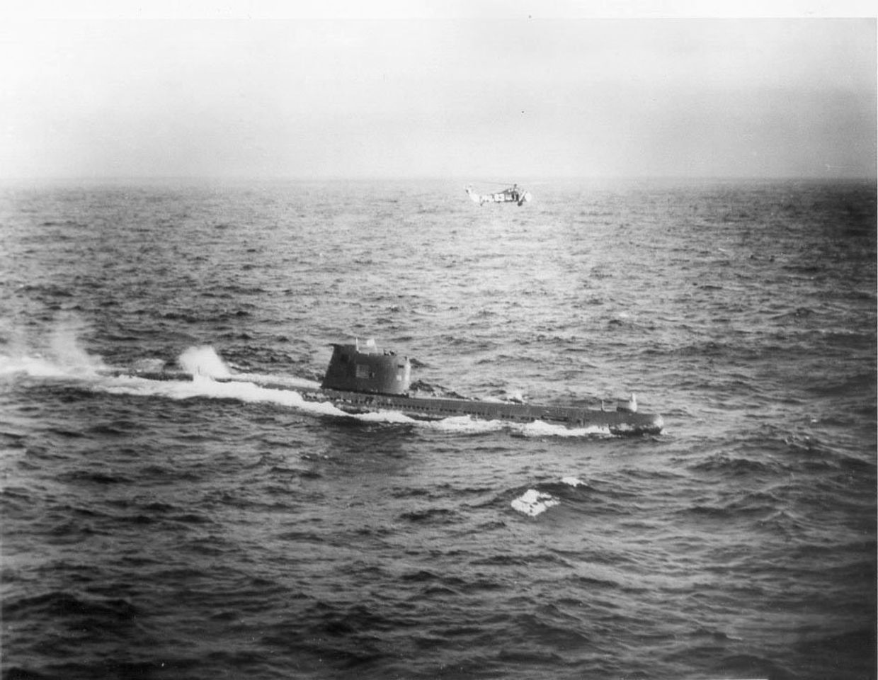Советская подлодка Б-59 возле Кубы, 1962 год