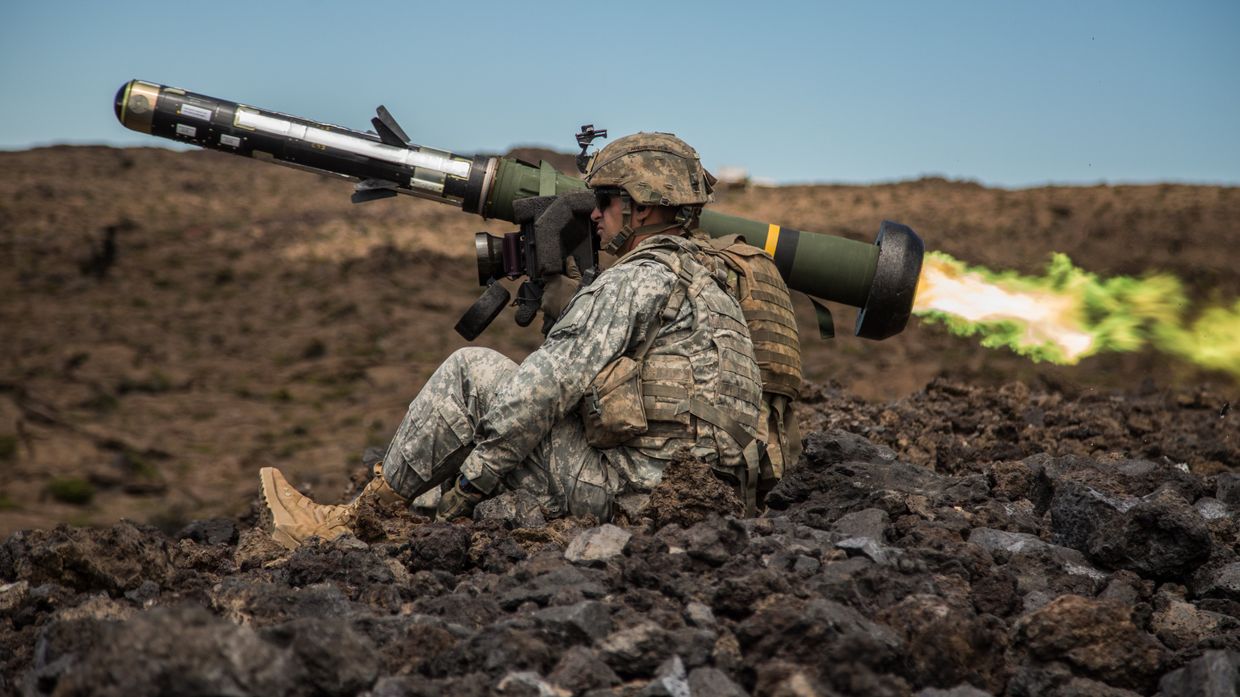 Американский переносной противотанковый ракетный комплекс (ПТРК) FGM-148 Javelin