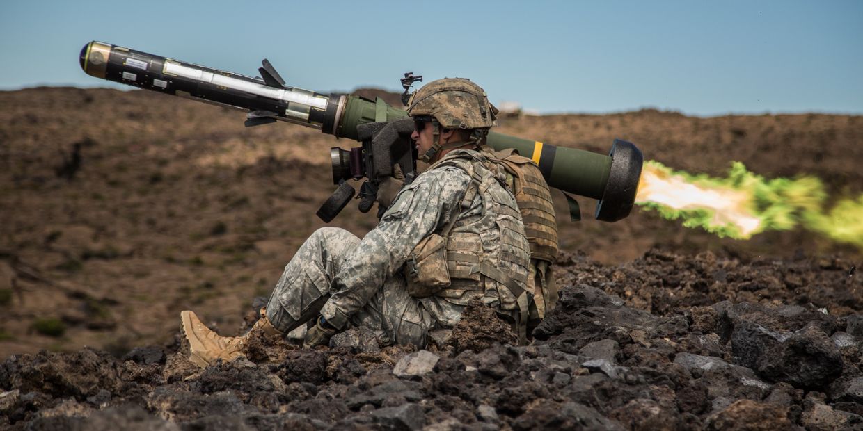 Американский переносной противотанковый ракетный комплекс (ПТРК) FGM-148 Javelin