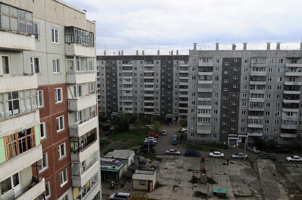 Спальный район Красноярска