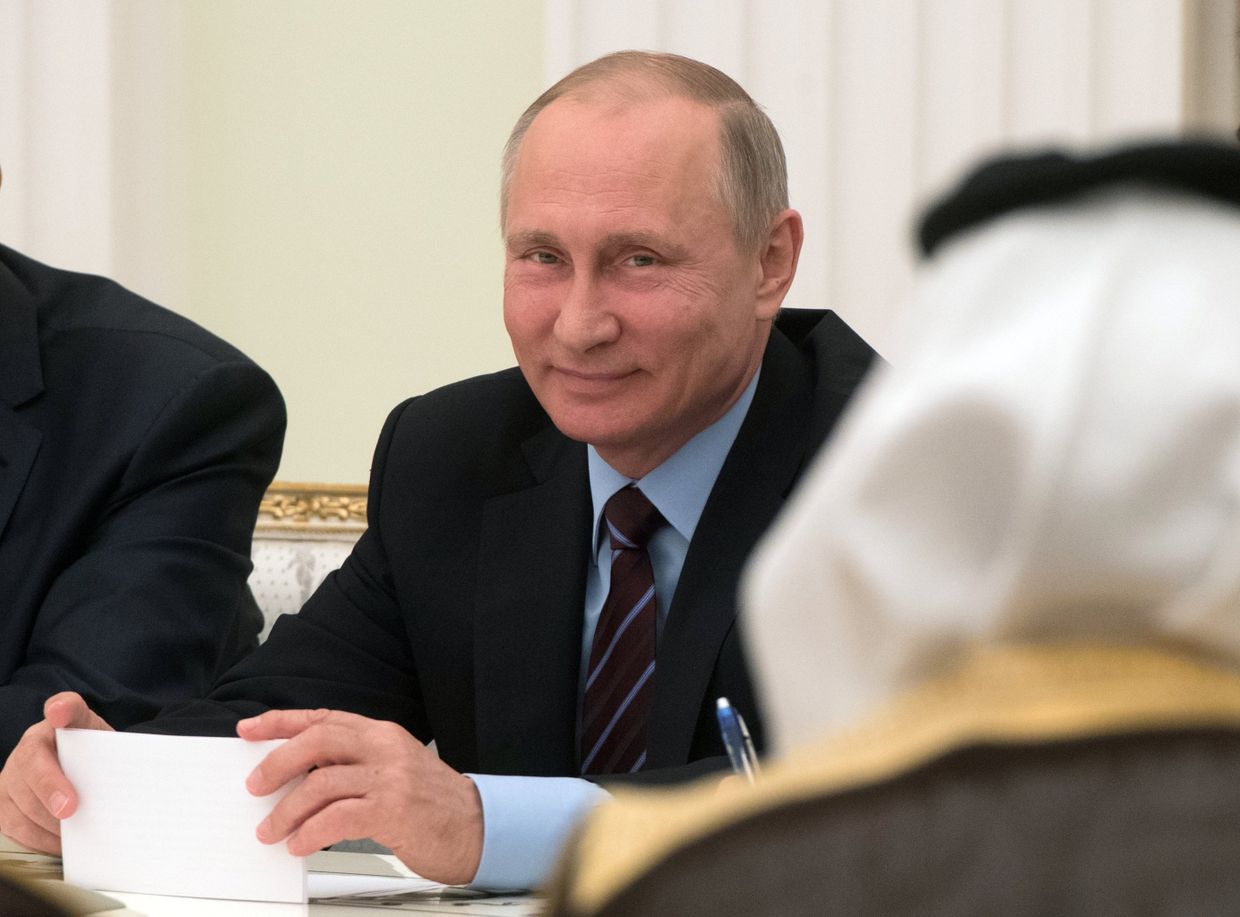 Встреча президента РФ Владимира Путина с заместителем наследного принца Саудовской Аравии Мухаммадом ибн Салманом Аль Саудом Встреча президента РФ Владимира Путина с заместителем наследного принца Саудовской Аравии Мухаммадом ибн Салманом Аль Саудом