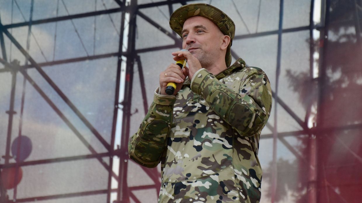 Писатель Захар Прилепин