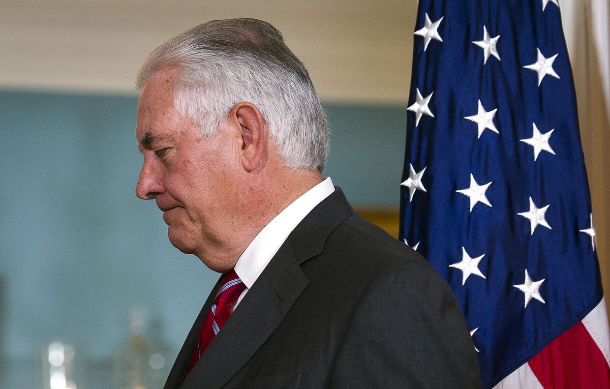 Государственный секретарь США Рекс Тиллерсон