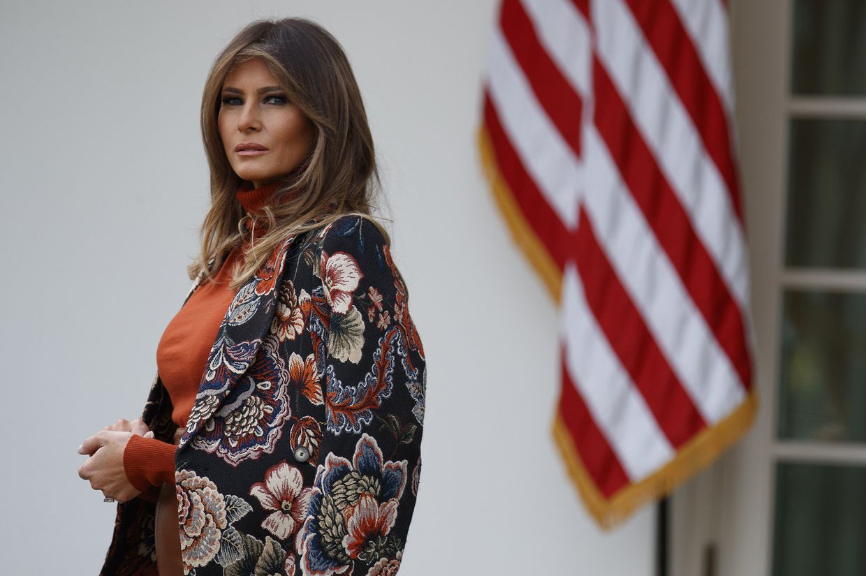 Жена президента США Меланья Трамп