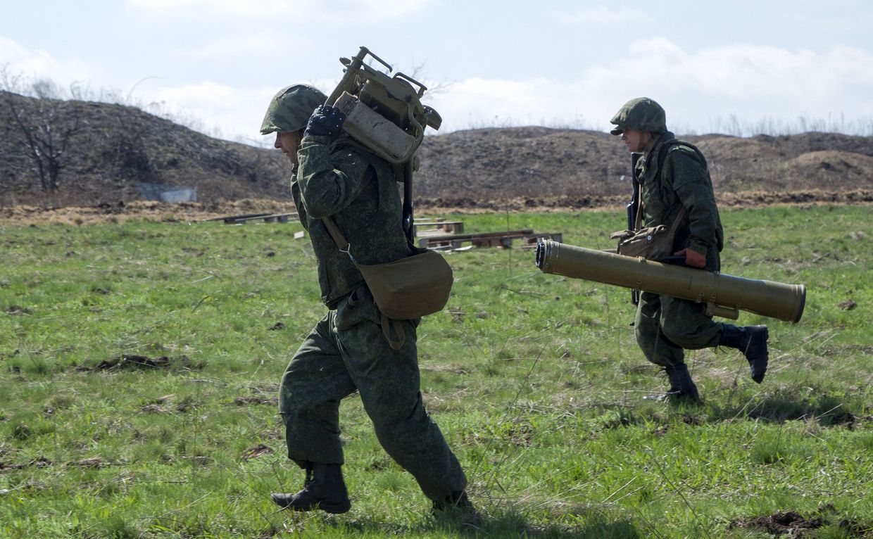 Военные учения Народной милиции ЛНР