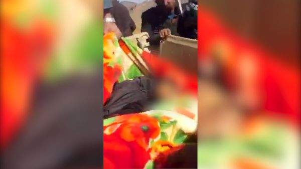 Экс-президент Йемена Али Абдалла Салех убит в Сане. Съемка очевидца 