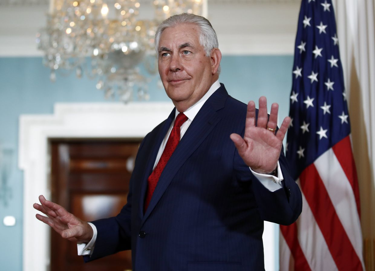 Государственный секретарь США Рекс Тиллерсон